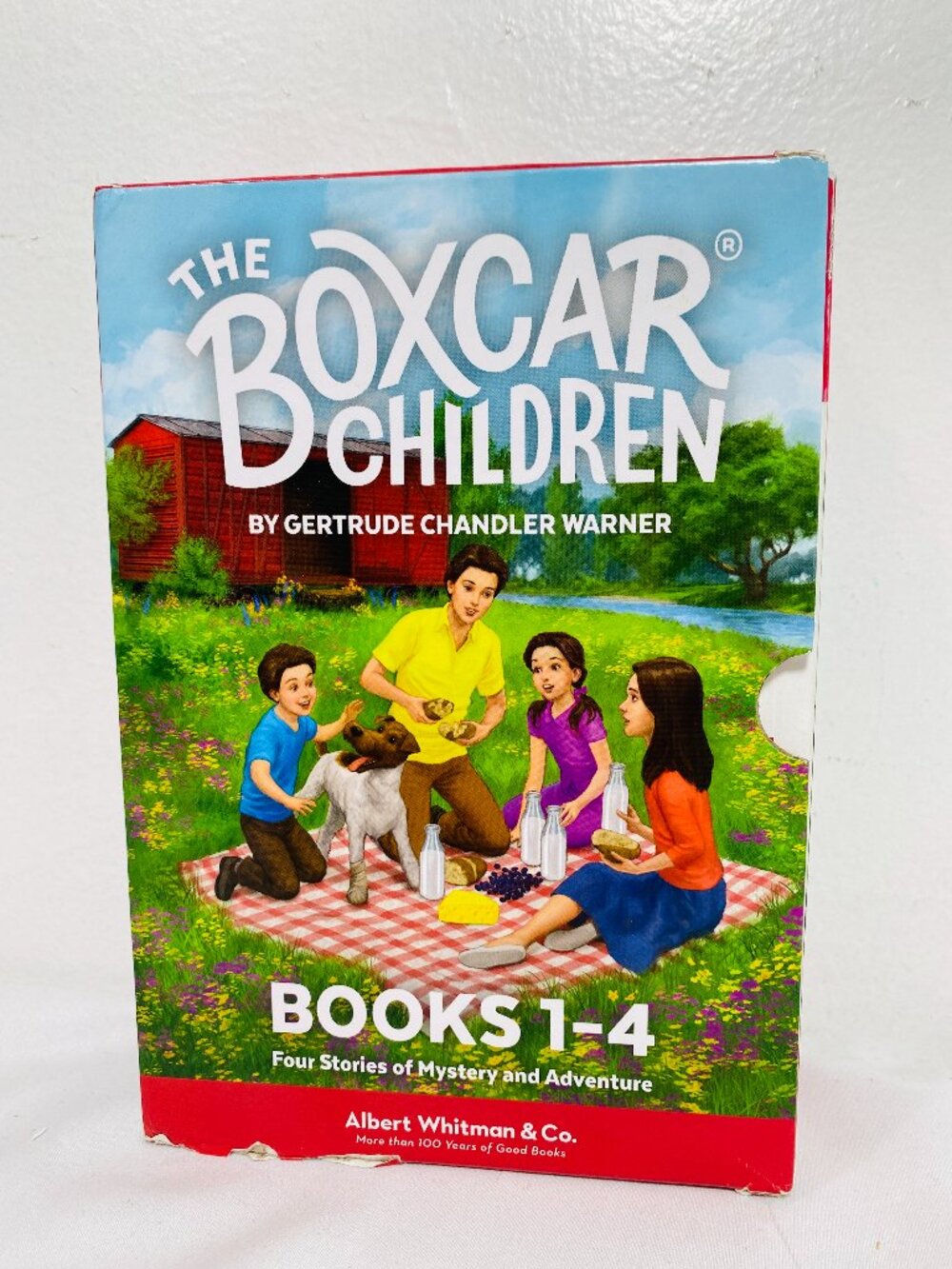 The Boxcar Children Boxed Set #1-4 Gertrude C. Warner, 1990 SC VG